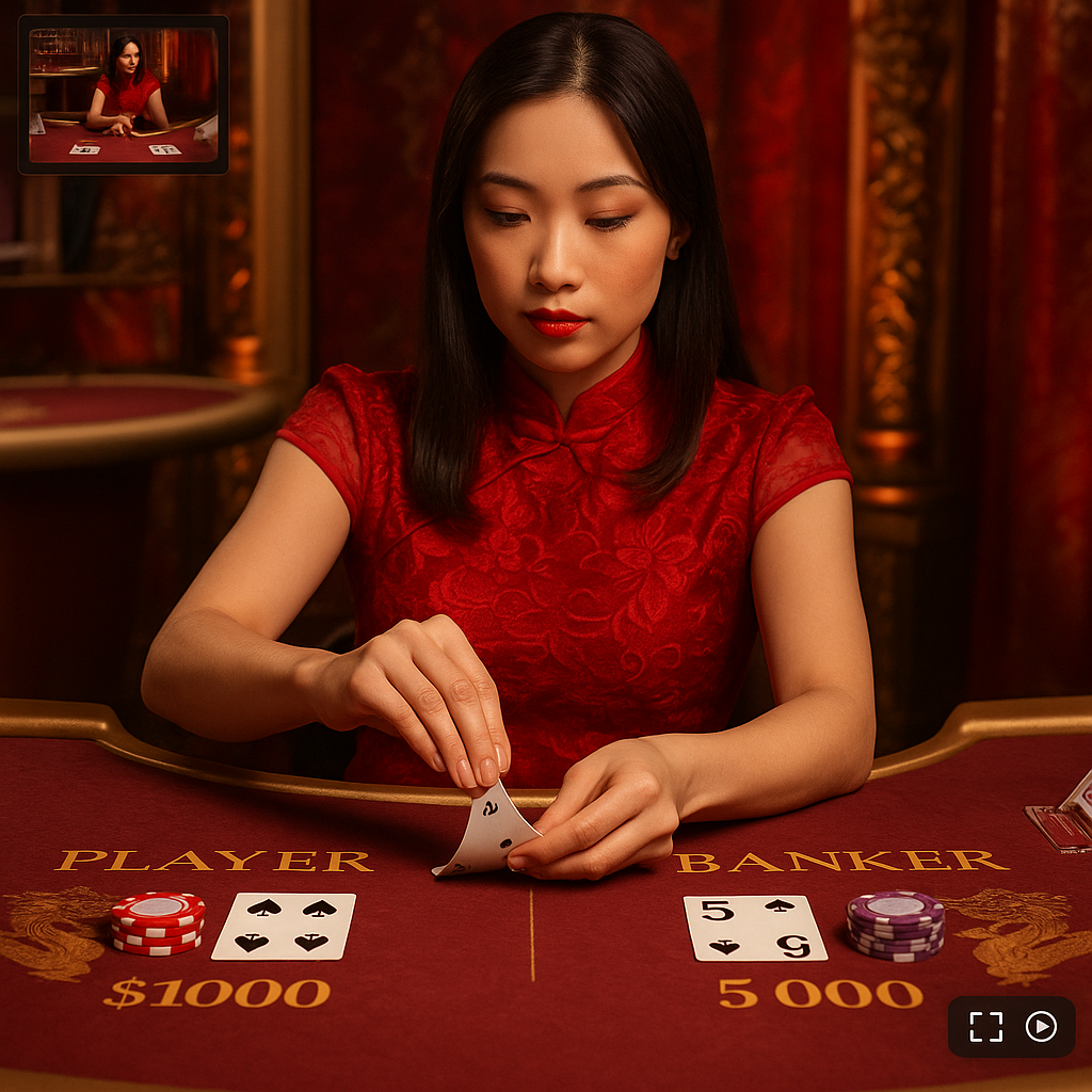 Cazeus - Live Baccarat Casino Game