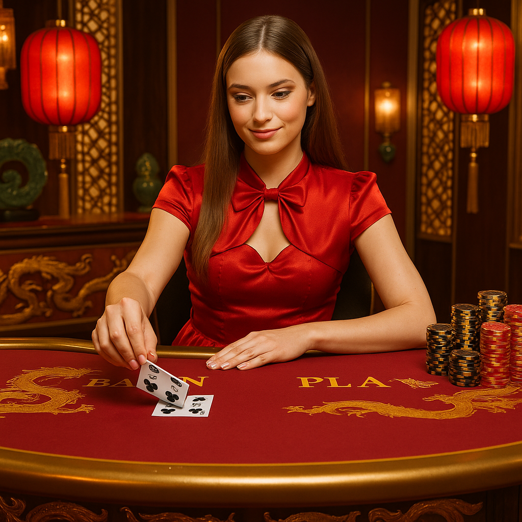 Cazeus Casino - Live Baccarat avec Croupier en Direct